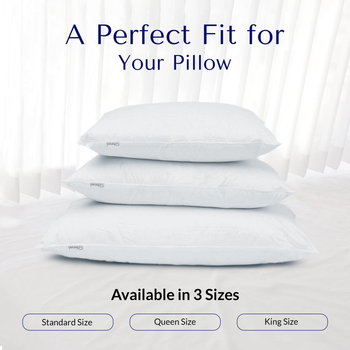 Gurum Anti - Allergy Pillow Cover – Hypoallergenic, Breathable & Washable Protection - Gurum Pillow