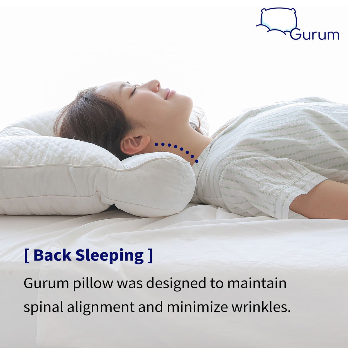 Gurum Premium Latex Pillow – Neck Pain Relief for Better Sleep - Gurum Pillow