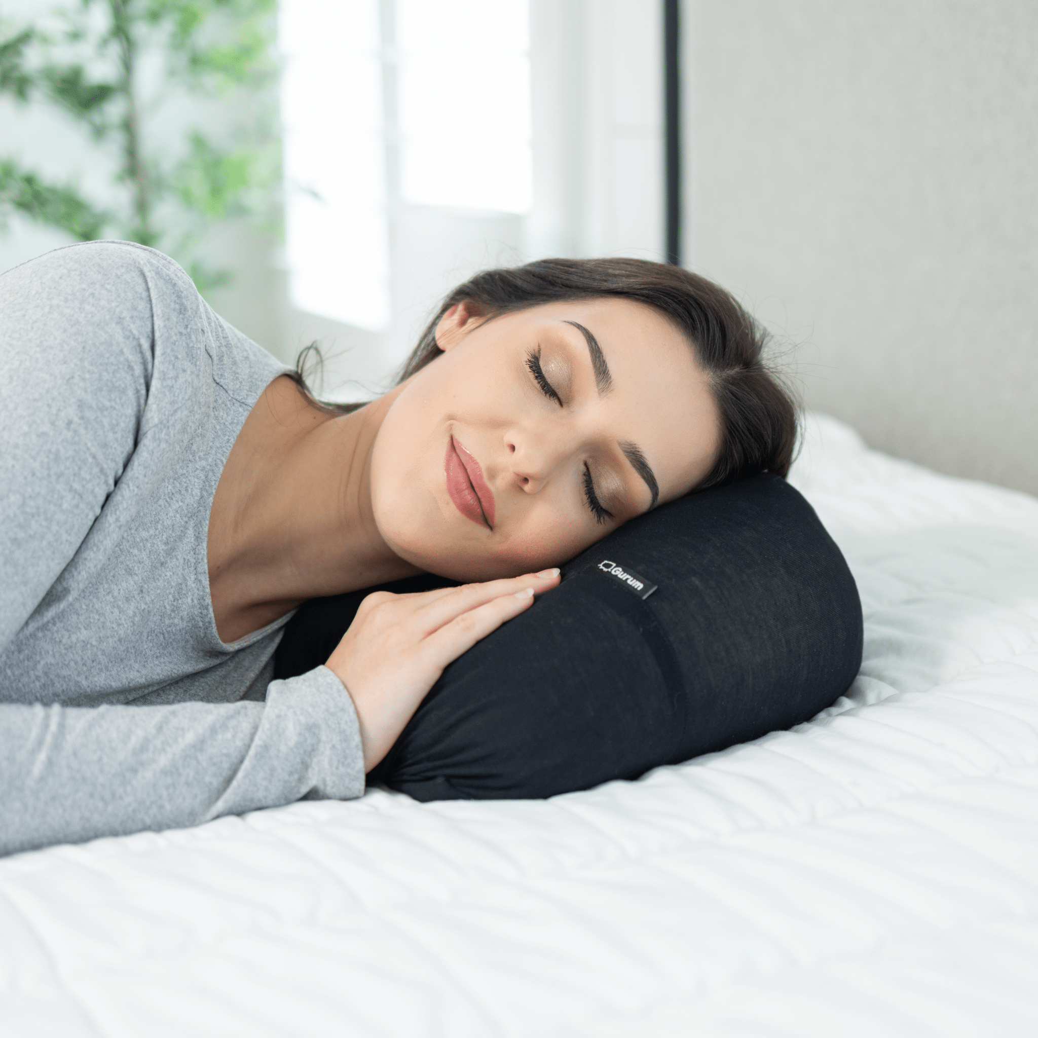 Gurum Travel Latex Pillow with Hoodie & Pocket for On - the - Go Comfort - Gurum Pillow