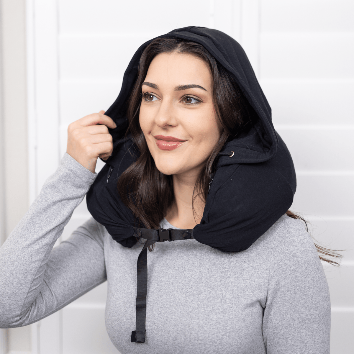 Gurum Travel Latex Pillow with Hoodie & Pocket for On - the - Go Comfort - Gurum Pillow