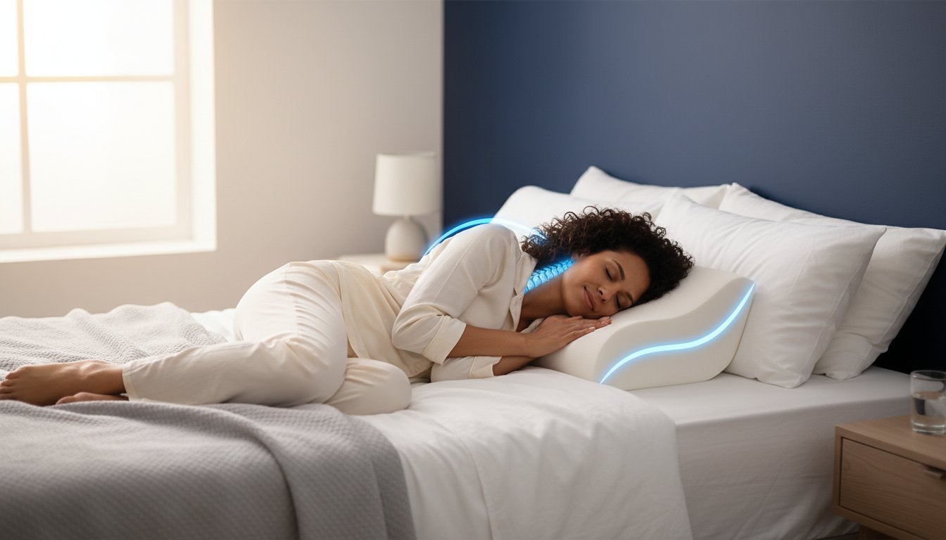 Best Rated Pillow for Neck Pain: A 2026 Case Study on Spinal Alignment - Gurum Pillow