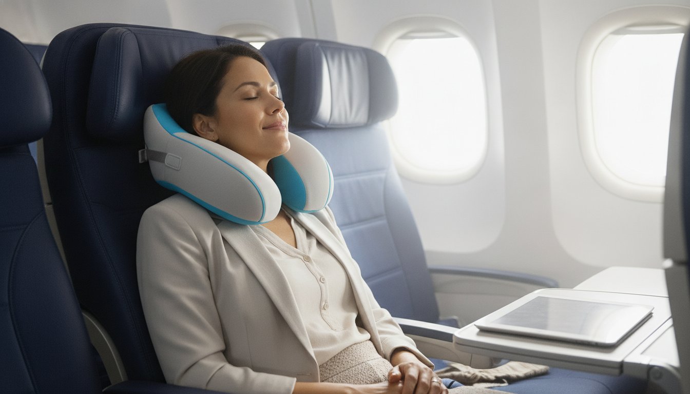 How to Avoid Neck Pain on a Plane: 5 Expert Tips for 2026 - Gurum Pillow