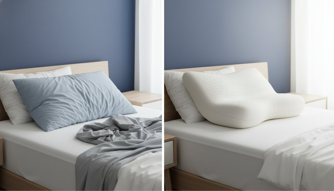 The Best Pillow That Keeps Its Shape: Why Your Pillow Goes Flat and How to Fix It - Gurum Pillow
