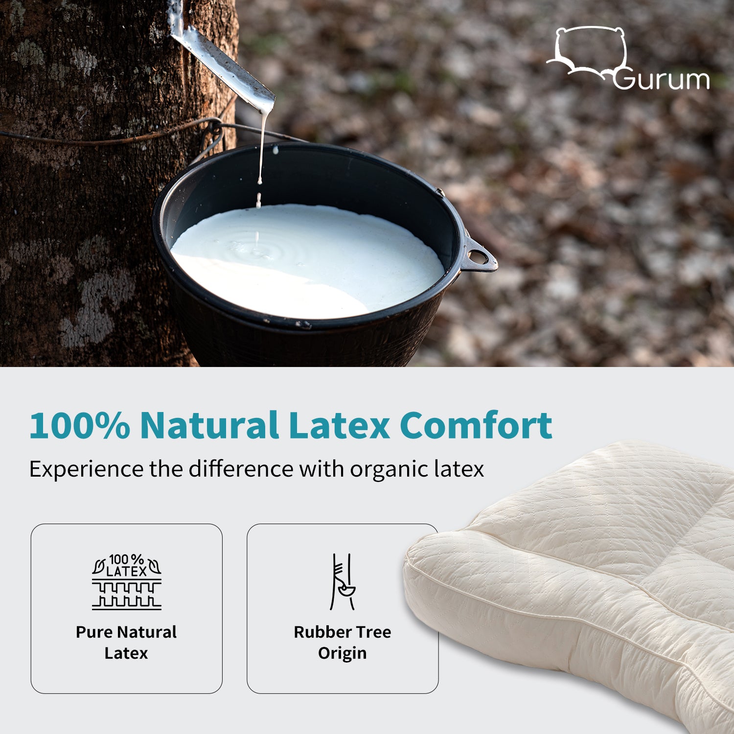 Gurum Premium Latex Pillow