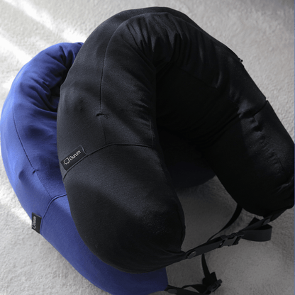 Gurum Travel Latex Pillow with Hoodie &amp; Pocket for On - the - Go Comfort - Gurum Pillow